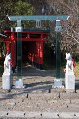 ガラスの鳥居