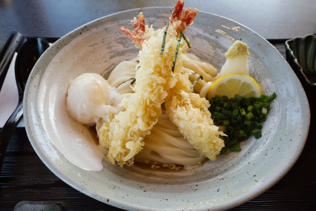 えび天ぶっかけうどん