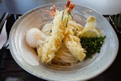 えび天ぶっかけうどん