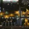 真上からの夜景
