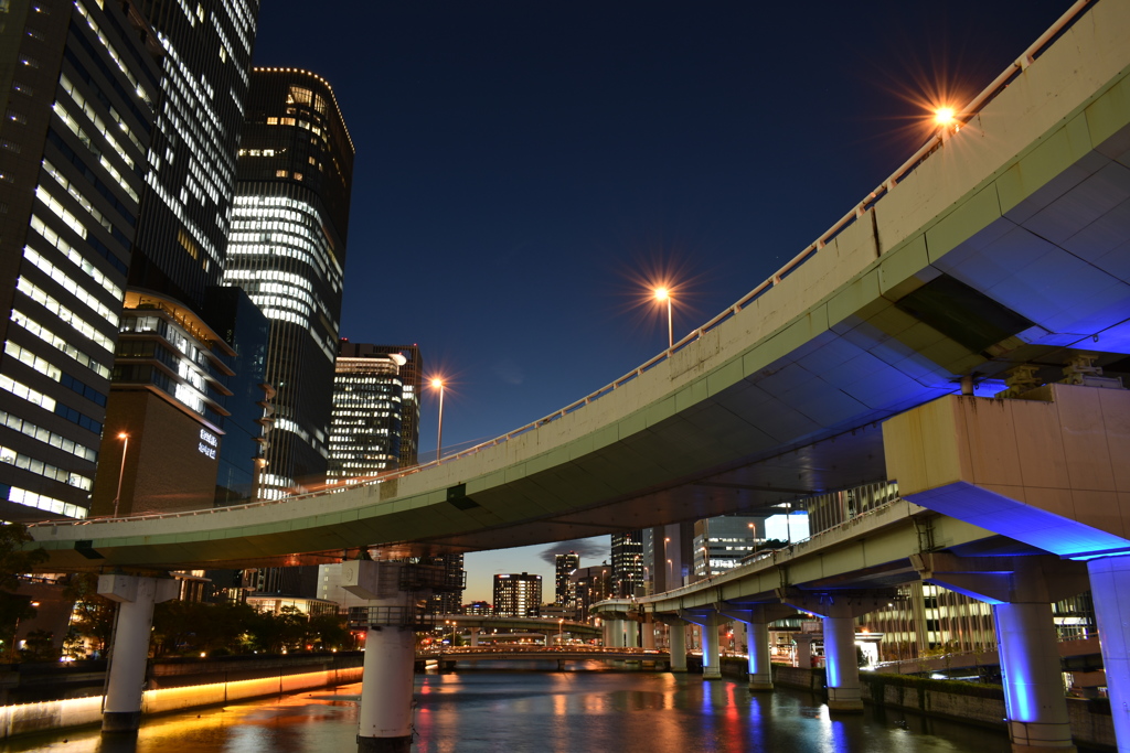 大阪中之島夜景