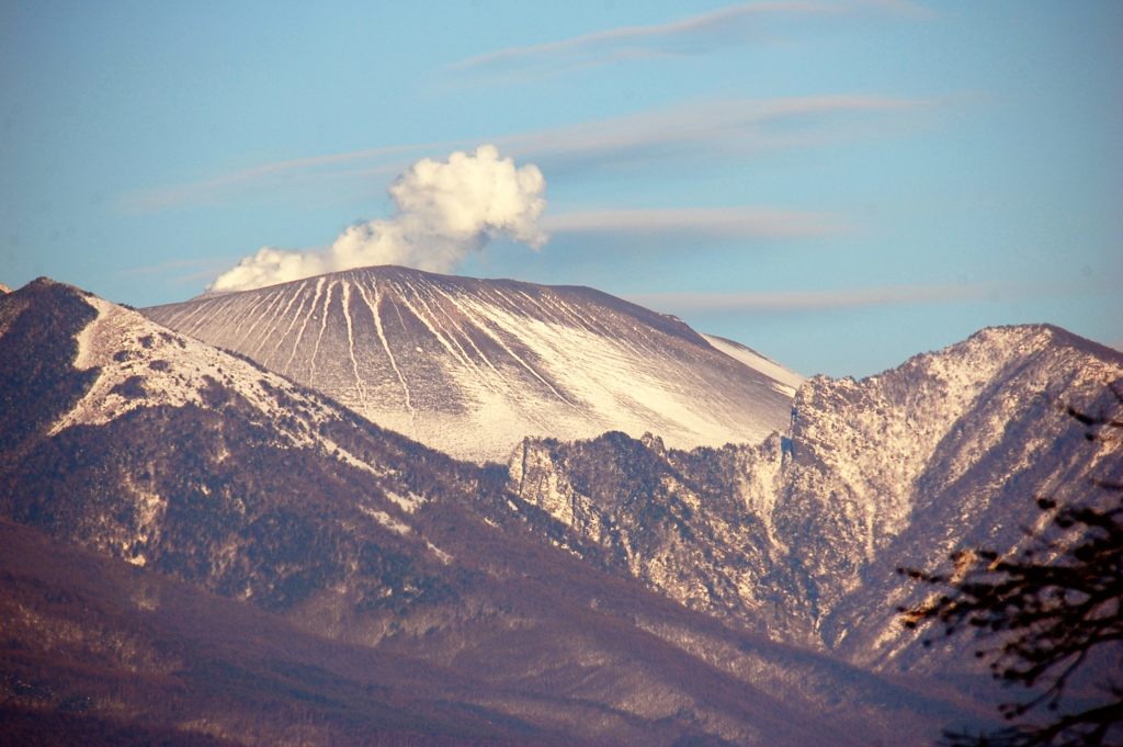 夕刻の浅間山　　DSC_2131