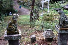 峠の分かれ道　DSC02878