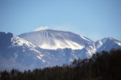 早春の浅間山　　DSC_5780