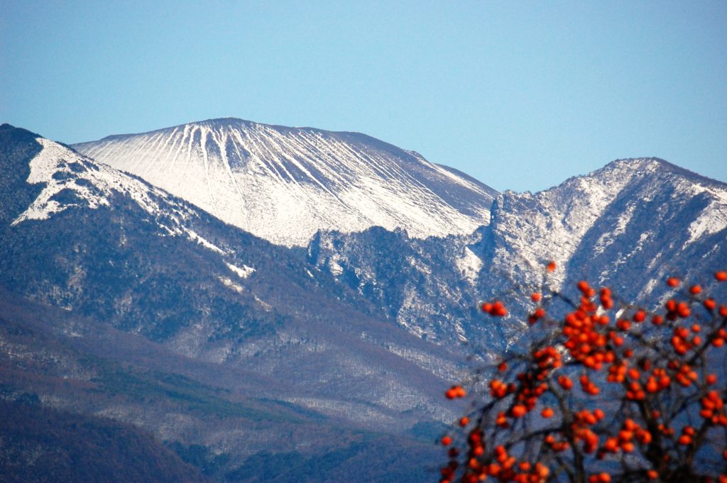 雪の浅間山　　DSC_5522
