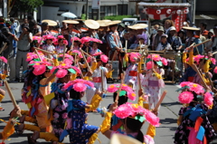 ささら踊り（石湯前）[岳の幟７]