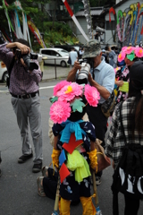 「今日は私もアイドル！」（岳の幟祭り2016）DSC_7121