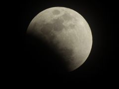 欠けていく月　DSCN2752