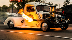 The Woodward Dream Cruise 2014 : Fire