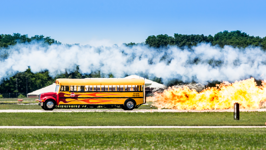 Jet School Bus