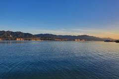 宮島からの日の出