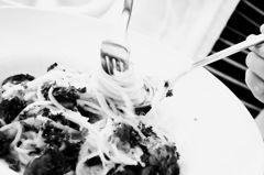 パスタくるくる