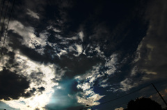 雲のシルエット