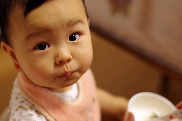 １歳の誕生日にて