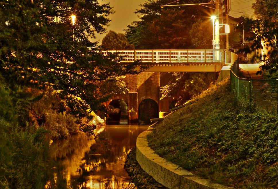 坂川：メガネ橋