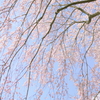 水色の空と