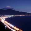 月のある朝