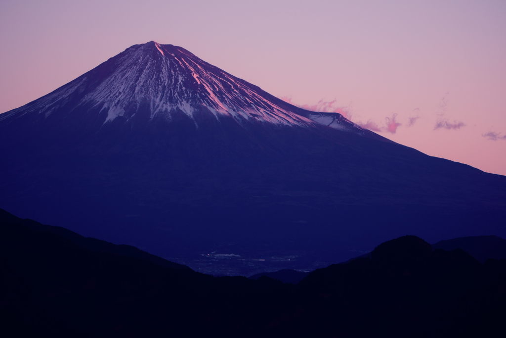 朝日が