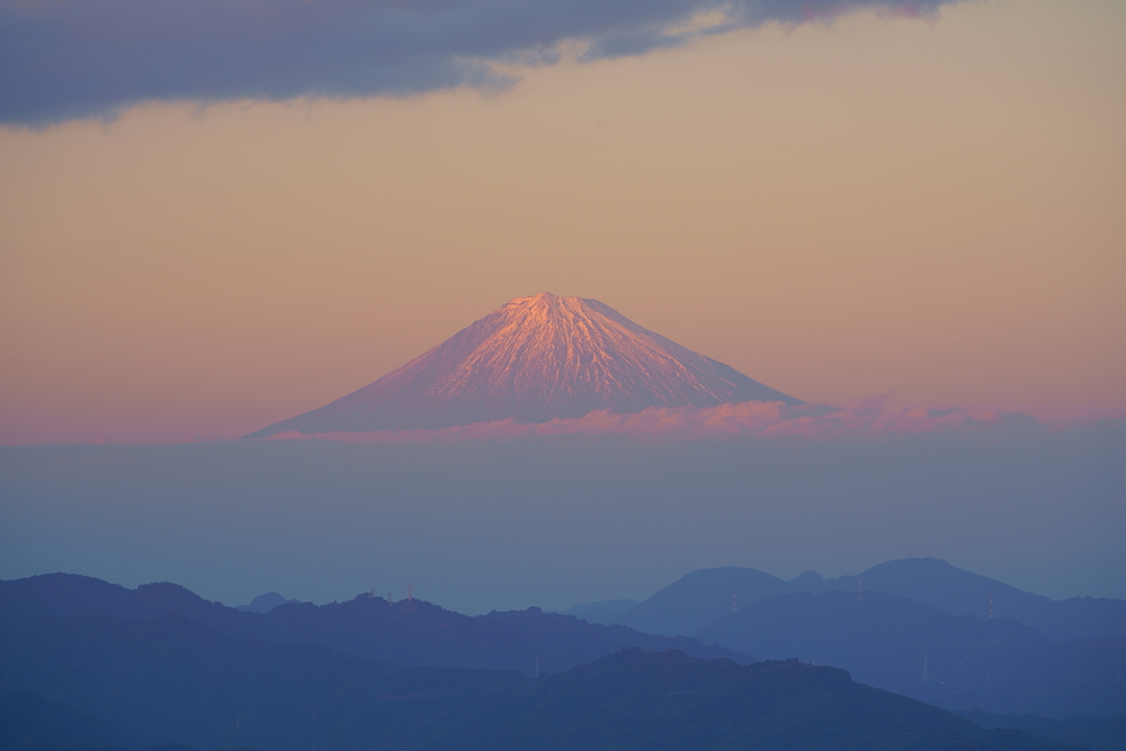 日が暮れていく