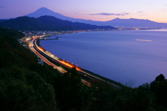 駿河湾を見守る