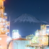 工場の月