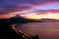 朝焼けの峠