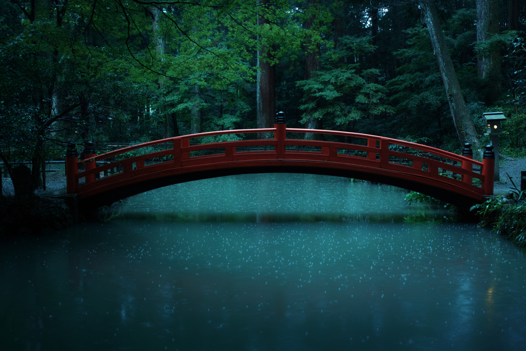 事待池雨情