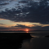 礼文に沈む夕日