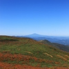 月と紅葉と鳥海山