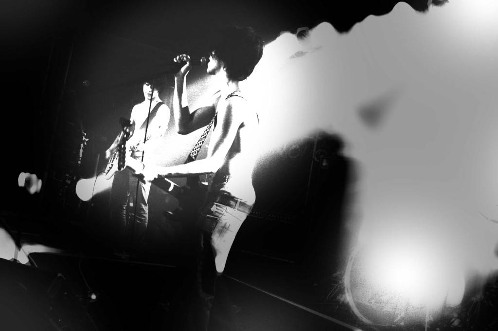 スポットライトに当てられて