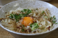 いおき屋　釜玉うどん