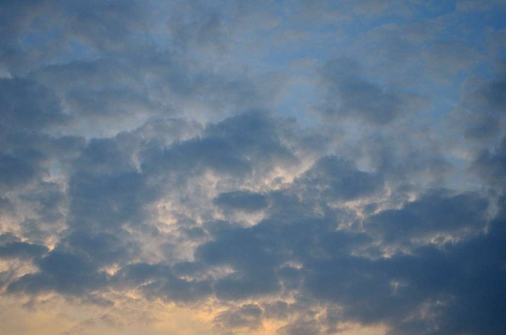 夏の夕暮れ