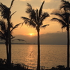 夕陽を見つめて(*^-^*)
