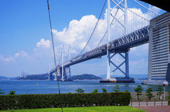 見えるのは瀬戸大橋