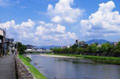 すごいいい天気！あつい！