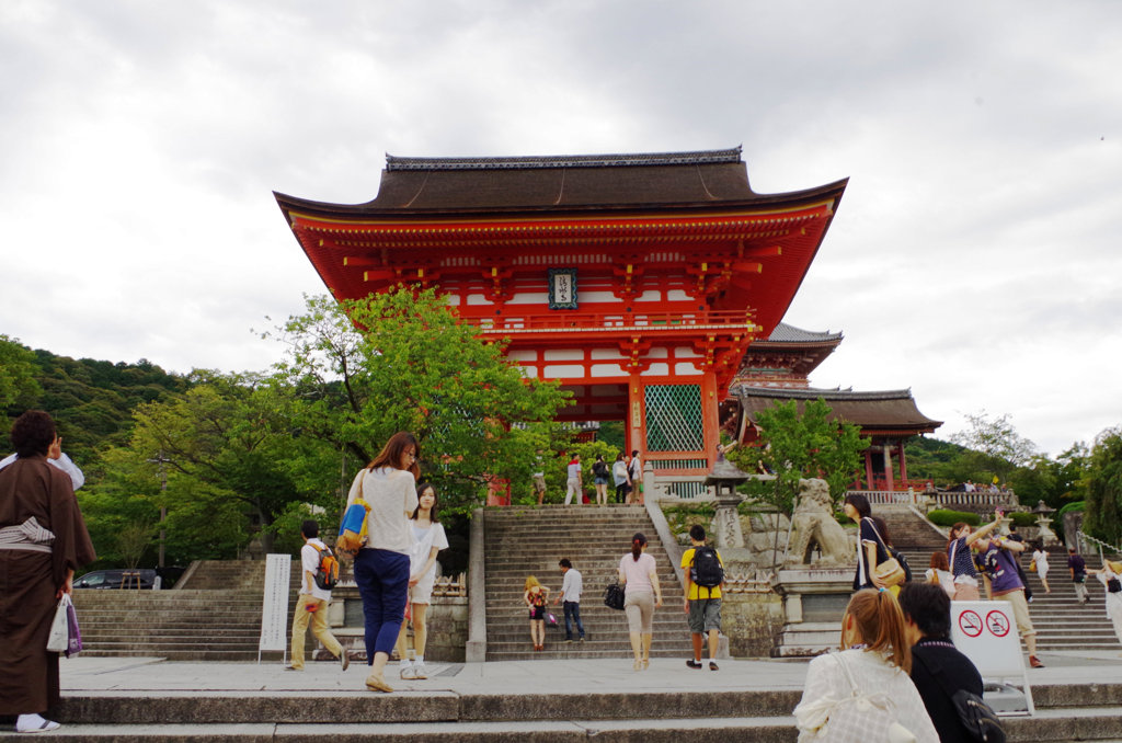 清水寺ついた！