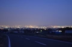 赤城山からの夜景