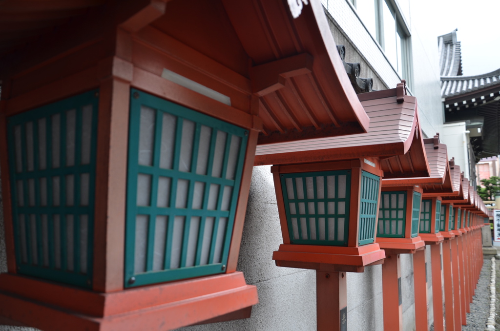 灯籠（太融寺）
