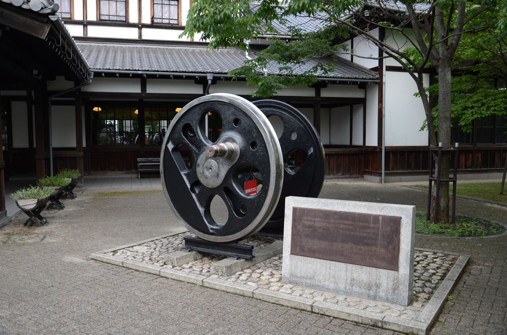 動輪（梅小路蒸気機関車館）
