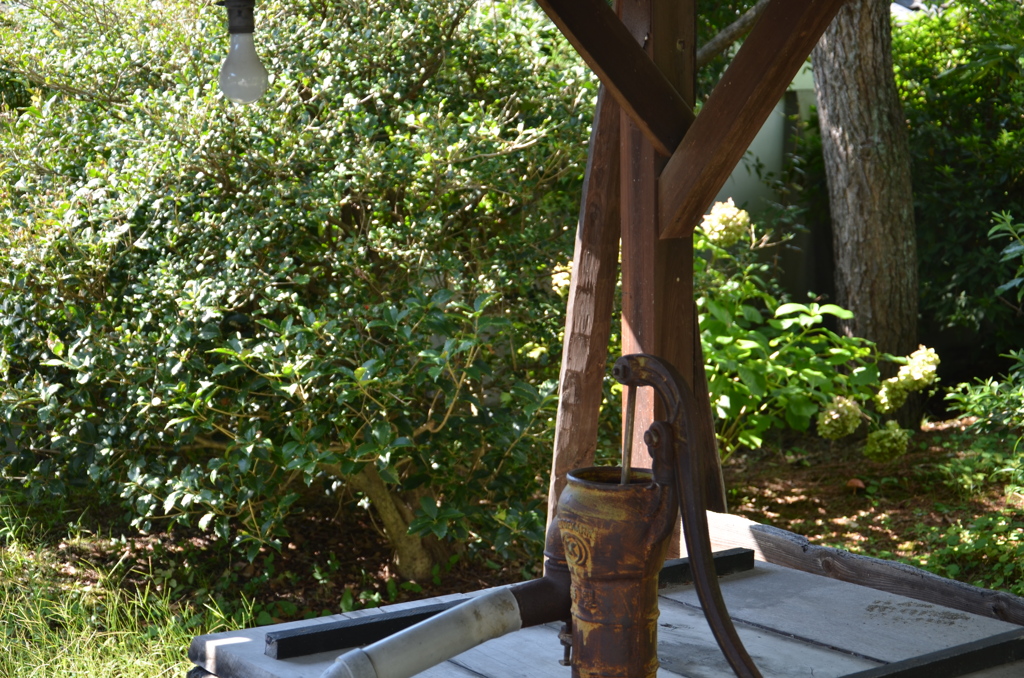 手動ポンプ（養源院）
