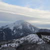 初冬の蓼科山
