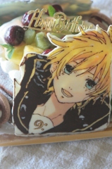 鏡音レンくんのバースデーケーキ