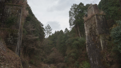 永野金山　トロッコ橋脚