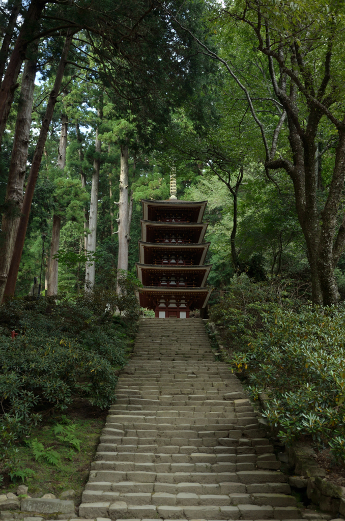 國寶　室生寺五重塔