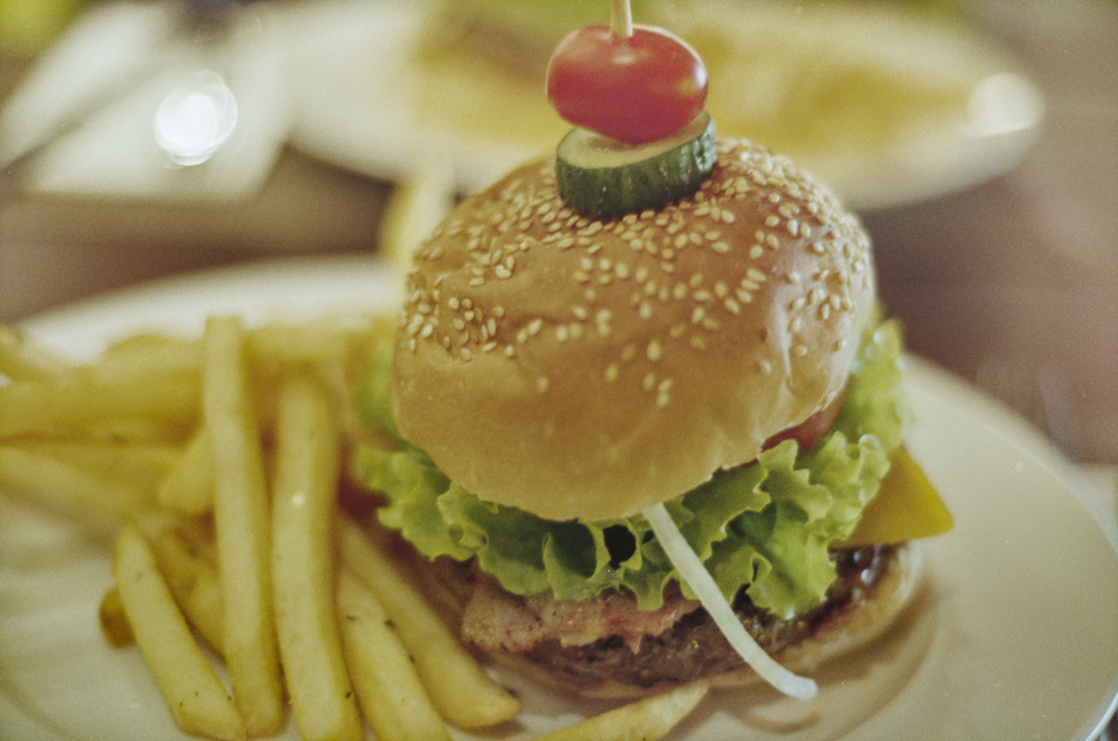 No.1 Bacon Cheese Buger in Shanghai