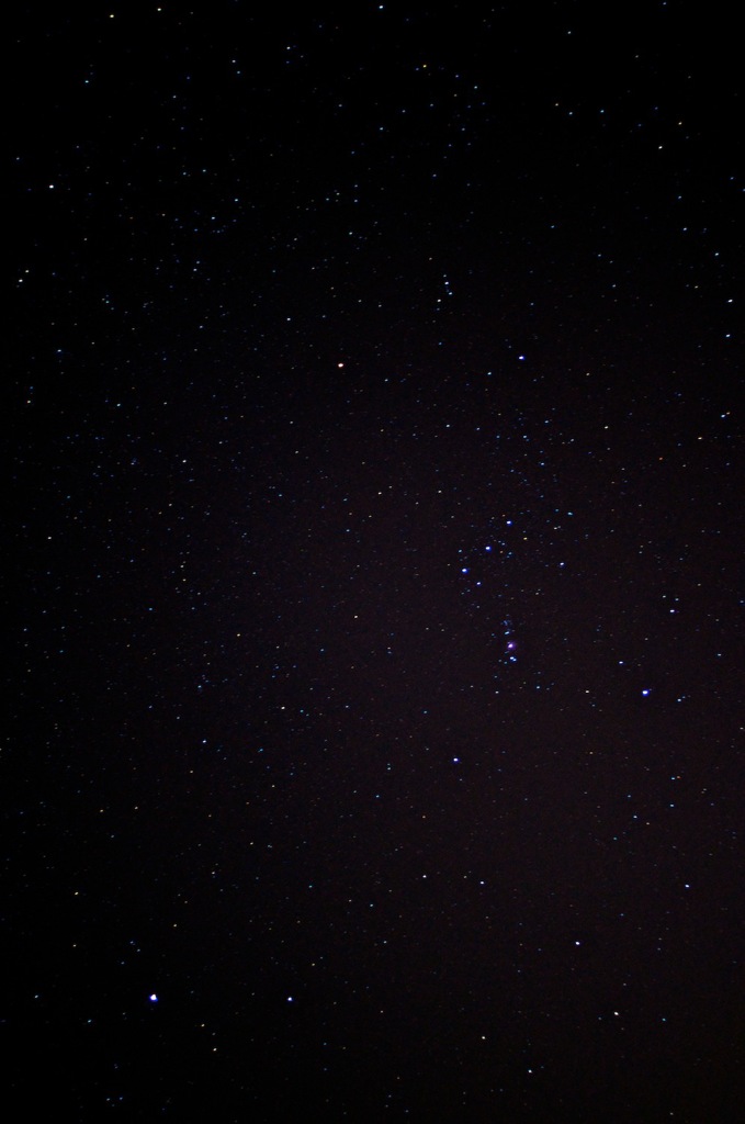 Orion on the ocean