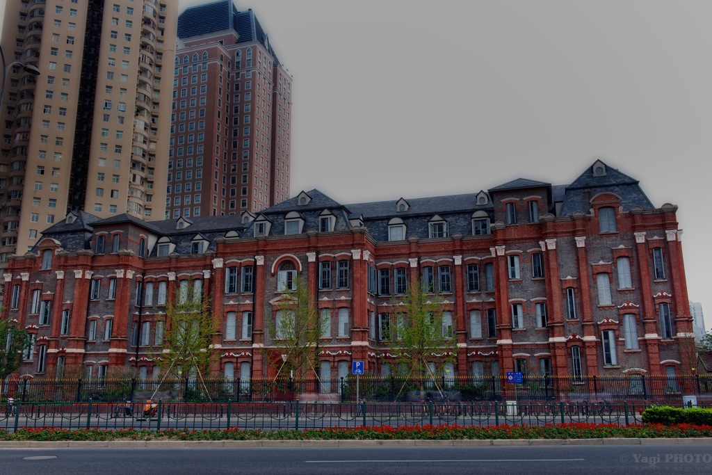 An ancient in the city