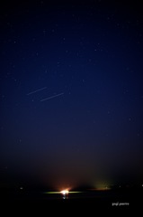 星降る夜のシラスウナギ漁