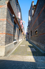 An alley of Shanghai