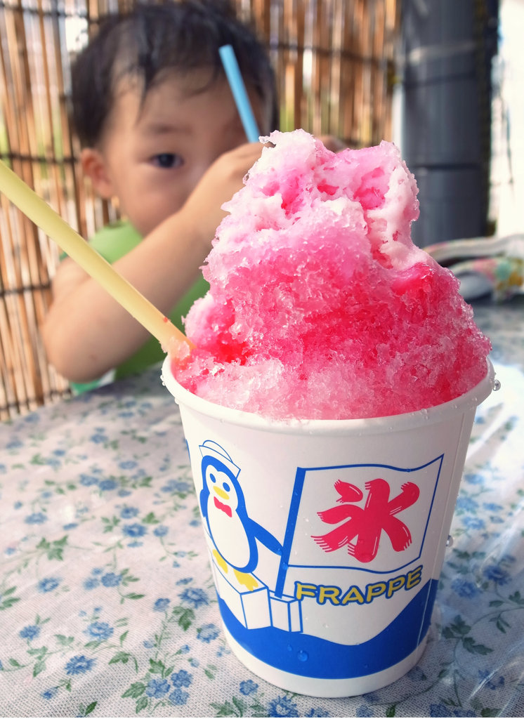 氷屋さんのかき氷